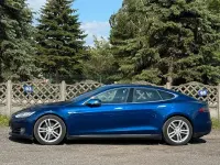 Gebraucht Tesla Model S 344 kW (469 PS) 2016 Blau Kleinwagen