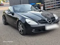 Gebraucht Mercedes SLK200 163 PS (119 kW) 2007 Schwarz Cabrio