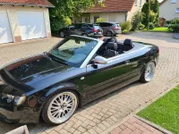 Gebraucht Audi Cabriolet 170 PS (125 kW) 2002 Schwarz Cabrio