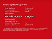 Neu MG Cyberster 375 kW (510 PS) 2025 Grau Cabrio