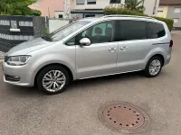 Gebraucht VW Sharan Comfortline 150 PS (110 kW) 2017 Silber Van / Kleinbus