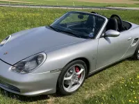 Brugt Porsche Boxster S 260 HK (191 kW) 2003 Sølv Cabriolet