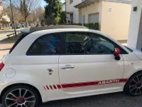 Gebraucht Abarth 595C Turismo 165 PS (121 kW) 2019 Weiß Cabrio
