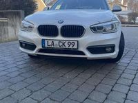 Gebraucht BMW 116 Advantage 116 PS (85 kW) 2016 Weiß Kleinwagen