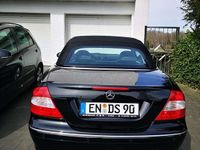 Gebraucht Mercedes CLK200 184 PS (135 kW) 2007 Schwarz Cabrio