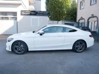 Gebraucht Mercedes C220 AMG 194 PS (142 kW) 2019 Weiß Coupé