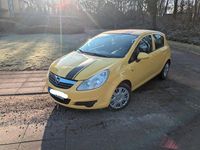 Gebraucht Opel Corsa 80 PS (58 kW) 2008 Gelb Kleinwagen