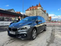 Gebraucht BMW 220 Sport Line 182 PS (133 kW) 2016 Grau Van / Kleinbus