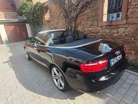Gebraucht Audi A5 Cabriolet 170 PS (125 kW) 2012 Schwarz Cabrio