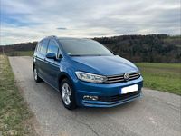 Gebraucht VW Touran Highline 150 PS (110 kW) 2016 Blau Van / Kleinbus