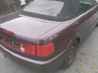 Gebraucht Audi 80 125 PS (91 kW) 1999 Rot Cabrio