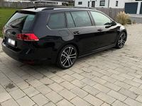 Gebraucht VW Golf VII GTD 184 PS (135 kW) 2016 Schwarz Kombi
