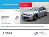 Gebraucht VW Golf VIII Active 131 PS (96 kW) 2022 Silber Limousine