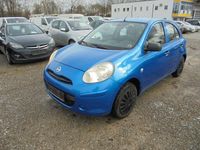 Gebraucht Nissan Micra Visia 80 PS (58 kW) 2012 Blau Kleinwagen
