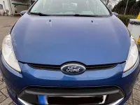 Gebraucht Ford Fiesta Titanium 2009 Blau Kleinwagen