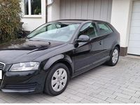 Gebraucht Audi A3 Attraction 125 PS (91 kW) 2009 Schwarz Kleinwagen