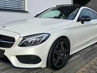 Gebraucht Mercedes C250 AMG 211 PS (155 kW) 2017 Weiß Coupé