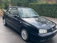 Gebraucht VW Golf Cabriolet 90 PS (66 kW) 2000 Schwarz Cabrio