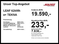 Gebraucht Nissan Leaf Tekna 160 kW (218 PS) 2021 Grau Kleinwagen