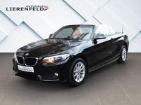 Gebraucht BMW 218 136 PS (100 kW) 2015 Schwarz ii Cabrio