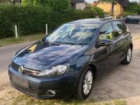 Gebraucht VW Golf VI Team 122 PS (89 kW) 2011 Blau Kleinwagen