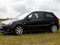 Gebraucht Ford Fiesta 80 PS (58 kW) 2007 Schwarz Kleinwagen