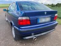 Gebraucht BMW 316 Compact Sport Line 102 PS (75 kW) 1997 Blau Kleinwagen
