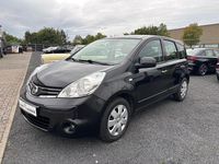 Gebraucht Nissan Note Acenta 110 PS (80 kW) 2012 Schwarz Van / Kleinbus