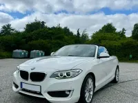 Gebraucht BMW 218 136 PS (100 kW) 2015 Weiß Cabrio