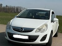 Gebraucht Opel Corsa Selection 70 PS (51 kW) 2012 Weiß Kleinwagen