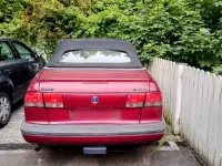 Gebraucht Saab 900 Cabriolet 128 PS (94 kW) 1994 Rot Cabrio