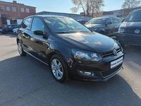 Gebraucht VW Polo Match 90 PS (66 kW) 2012 Schwarz Kleinwagen