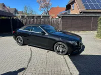 Brugt Mercedes E400 333 HK (244 kW) 2017 Sort Cabriolet