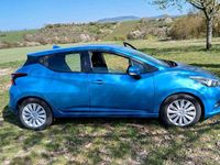 Gebraucht Nissan Micra 90 PS (66 kW) 2017 Blau Kleinwagen
