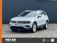 Gebraucht VW Tiguan Allspace Highline 190 PS (139 kW) 2018 White silver metallic SUV