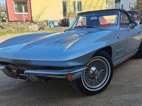 Gebraucht Chevrolet Corvette Stingray 300 PS (220 kW) 1963 Silber Cabrio