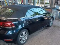Gebraucht VW Golf Cabriolet 105 PS (77 kW) 2011 Schwarz Cabrio