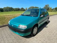 Gebraucht Citroën Saxo 55 PS (40 kW) 1996 Grün Kleinwagen