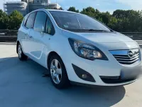 Gebraucht Opel Meriva Design Edition 101 PS (74 kW) 2010 Weiß Van / Kleinbus