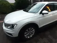 Gebraucht VW Tiguan Trendline 125 PS (91 kW) 2018 Weiß SUV