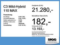 Neu Citroën C3 101 PS (74 kW) 2026 Blau SUV