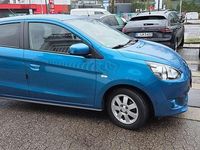 Gebraucht Mitsubishi Space Star Top 80 PS (58 kW) 2015 Atollblau (p) Kleinwagen