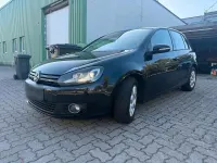 Gebraucht VW Golf VI 122 PS (89 kW) 2010 Schwarz Limousine