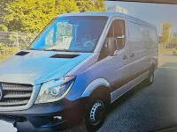 Gebraucht Mercedes Sprinter 163 PS (119 kW) 2018 Grau Van