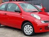 Gebraucht Nissan Micra Visia 65 PS (47 kW) 2009 Rot Limousine