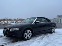 Gebraucht Audi A4 Cabriolet S-Line 140 PS (102 kW) 2007 Schwarz Cabrio