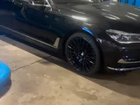 Gebraucht BMW 740 320 PS (235 kW) 2016 Schwarz Limousine