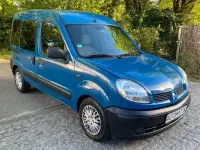 Gebraucht Renault Kangoo Expression 95 PS (69 kW) 2003 Blau Van / Kleinbus