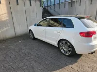 Gebraucht Audi A3 S-Line 160 PS (117 kW) 2009 Weiß Kleinwagen