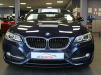 Gebraucht BMW 218 Sport Line 150 PS (110 kW) 2016 Blau Cabrio